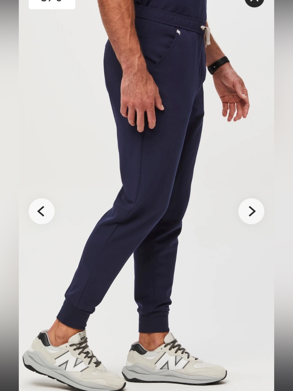 Figs Scrubs Tansen Jogger Pants Drawstring 5 pocket Small
